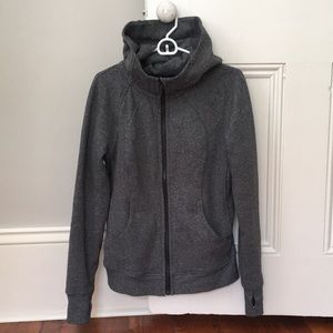 Lululemon Scuba Hoodie jacket dark gray 8